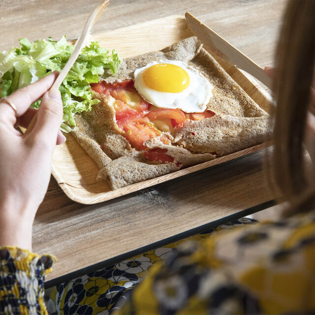 Métier du Zoo : Restauration ZooParc - Emploi - ZooParc de Beauval - Crêpe proposée dans l’un des restaurants du ZooParc de Beauval